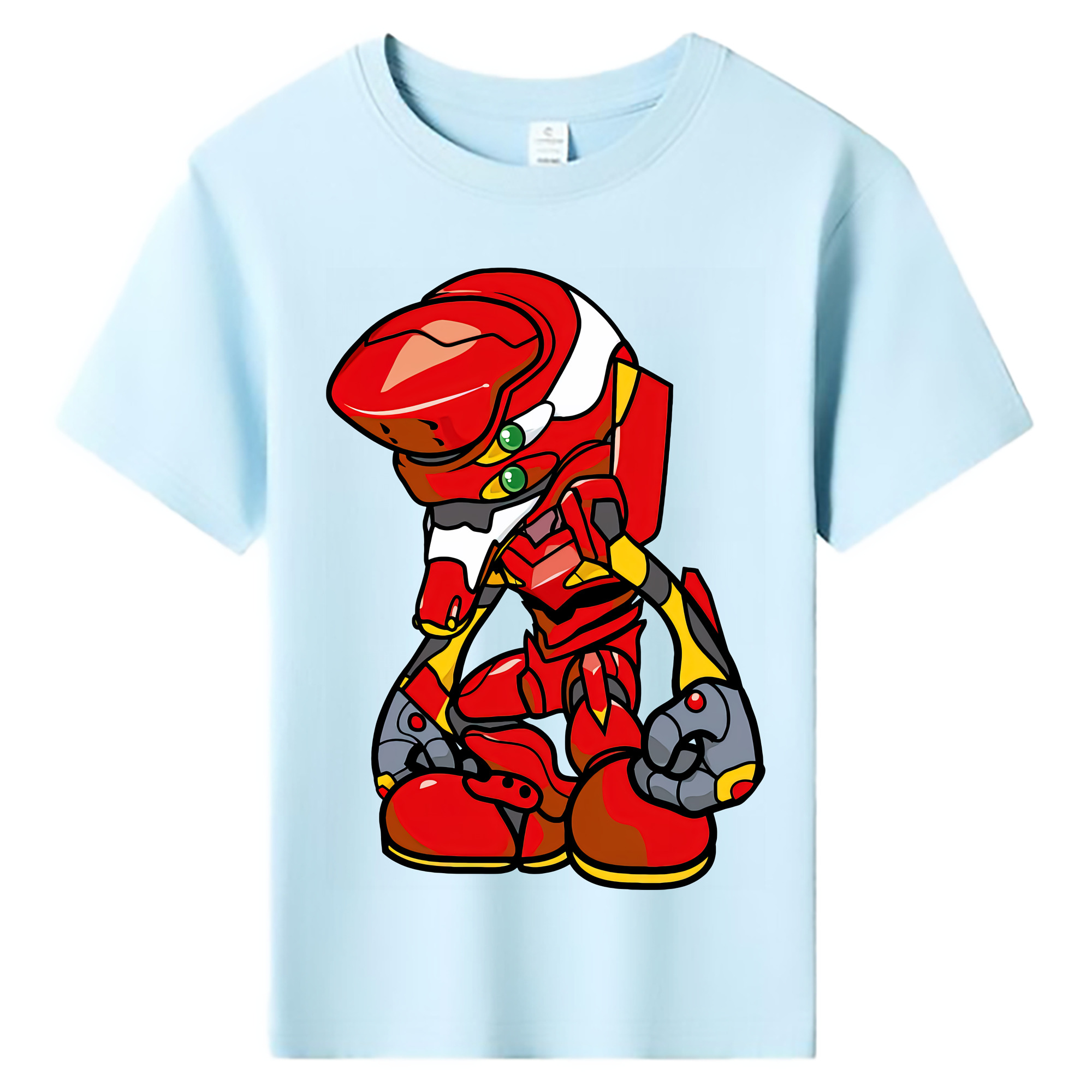 （画像用） EVA 新世紀エヴァンゲリオン 綿100％キッズTシャツ（フロントプリント）